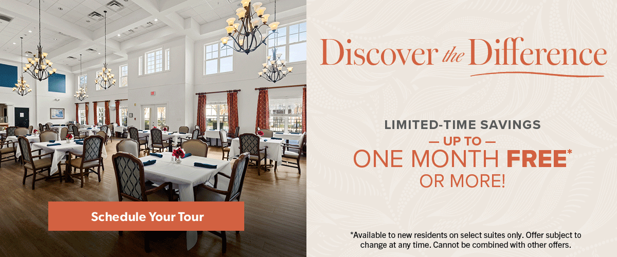 Discover the Difference at The Palms at Lake Spivey and save!
